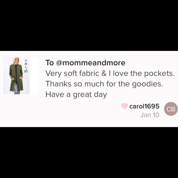 NEW Plus Women's Moss Green Cardigan With Pockets - Picture 4 of 5